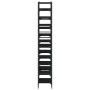 Estantería madera de ingeniería negra 127,5x28,5x172,5 cm de , Librerías y estanterías - Ref: Foro24-838868, Precio: 111,13 €...