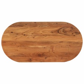 Tablero de mesa ovalado madera maciza de acacia 80x40x2,5 cm de , Tableros para mesas - Ref: Foro24-370082, Precio: 54,35 €, ...