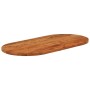 Tablero de mesa ovalado madera maciza de acacia 80x40x2,5 cm de , Tableros para mesas - Ref: Foro24-370082, Precio: 54,35 €, ...