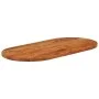 Tablero de mesa ovalado madera maciza de acacia 80x40x2,5 cm de , Tableros para mesas - Ref: Foro24-370082, Precio: 53,24 €, ...