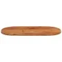 Tablero de mesa ovalado madera maciza de acacia 80x40x2,5 cm de , Tableros para mesas - Ref: Foro24-370082, Precio: 53,24 €, ...
