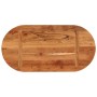 Tablero de mesa ovalado madera maciza de acacia 80x40x2,5 cm de , Tableros para mesas - Ref: Foro24-370082, Precio: 54,35 €, ...