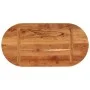 Tablero de mesa ovalado madera maciza de acacia 80x40x2,5 cm de , Tableros para mesas - Ref: Foro24-370082, Precio: 53,24 €, ...