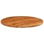 Tablero de mesa redondo madera maciza de acacia Ø90x2,5 cm de , Tableros para mesas - Ref: Foro24-370056, Precio: 146,48 €, D...