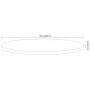 Tablero de mesa redondo madera maciza de acacia Ø90x2,5 cm de , Tableros para mesas - Ref: Foro24-370056, Precio: 146,48 €, D...