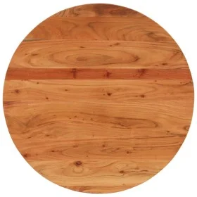 Tablero de mesa redondo madera maciza de acacia Ø80x2,5 cm by , Table tops - Ref: Foro24-370054, Price: 141,97 €, Discount: %