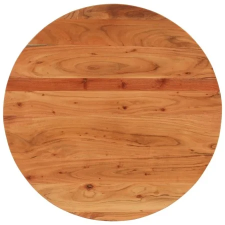 Tablero de mesa redondo madera maciza de acacia Ø80x2,5 cm by , Table tops - Ref: Foro24-370054, Price: 141,97 €, Discount: %