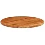Tablero de mesa redondo madera maciza de acacia Ø80x2,5 cm by , Table tops - Ref: Foro24-370054, Price: 141,97 €, Discount: %