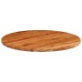 Tablero de mesa redondo madera maciza de acacia Ø80x2,5 cm de , Tableros para mesas - Ref: Foro24-370054, Precio: 106,87 €, D...