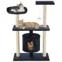 Rascador para gatos poste de sisal 95 cm azul oscuro de vidaXL, Mobiliario para gatos - Ref: Foro24-170516, Precio: 59,30 €, ...