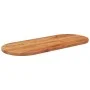 Tablero de mesa ovalado madera maciza de acacia 100x40x3,8 cm de , Tableros para mesas - Ref: Foro24-370094, Precio: 61,21 €,...