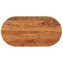Tablero de mesa ovalado madera maciza de acacia 100x50x3,8 cm de , Tableros para mesas - Ref: Foro24-370096, Precio: 91,95 €,...