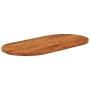 Tablero de mesa ovalado madera maciza de acacia 100x50x3,8 cm de , Tableros para mesas - Ref: Foro24-370096, Precio: 91,95 €,...