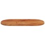 Tablero de mesa ovalado madera maciza de acacia 100x50x3,8 cm de , Tableros para mesas - Ref: Foro24-370096, Precio: 91,95 €,...