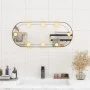 Espejo de pared ovalado con luces LED vidrio 30x70 cm de , Espejos - Ref: Foro24-3189161, Precio: 36,26 €, Descuento: %