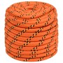 Cuerda de barco polipropileno naranja 16 mm 50 m de , Sogas y cuerdas metálicas - Ref: Foro24-152679, Precio: 47,43 €, Descue...