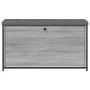 Shoe bench with foldable drawer in Sonoma gray color, 102x32x56 cm. by , Benches for halls and storage - Ref: Foro24-835130, ...
