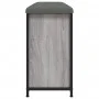 Shoe bench with foldable drawer in Sonoma gray color, 102x32x56 cm. by , Benches for halls and storage - Ref: Foro24-835130, ...