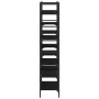 Estantería madera de ingeniería negra 160x28,5x136,5 cm de , Librerías y estanterías - Ref: Foro24-838873, Precio: 101,72 €, ...
