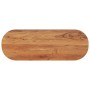 Tablero de mesa ovalado madera maciza de acacia 140x50x3,8 cm de , Tableros para mesas - Ref: Foro24-370099, Precio: 110,57 €...