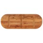 Tablero de mesa ovalado madera maciza de acacia 140x50x3,8 cm de , Tableros para mesas - Ref: Foro24-370099, Precio: 110,57 €...