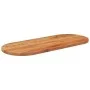 Oval table top solid acacia wood 100x40x2.5 cm by , Table tops - Ref: Foro24-370084, Price: 47,77 €, Discount: %
