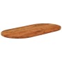 Tablero de mesa ovalado madera maciza de acacia 100x50x2,5 cm de , Tableros para mesas - Ref: Foro24-370086, Precio: 66,27 €,...