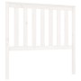 Cabecero de cama madera maciza de pino blanco 106x6x101 cm de , Cabeceros y pies de cama - Ref: Foro24-818506, Precio: 61,46 ...