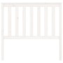 Cabecero de cama madera maciza de pino blanco 106x6x101 cm de , Cabeceros y pies de cama - Ref: Foro24-818506, Precio: 61,46 ...