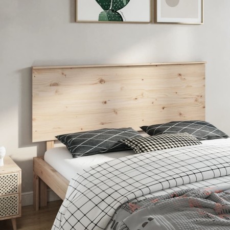 Cabecero de cama madera maciza de pino 164x6x82,5 cm de , Cabeceros y pies de cama - Ref: Foro24-819180, Precio: 61,19 €, Des...