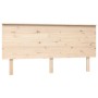 Cabecero de cama madera maciza de pino 164x6x82,5 cm de , Cabeceros y pies de cama - Ref: Foro24-819180, Precio: 61,19 €, Des...