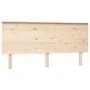 Solid pine wood bed headboard 164x6x82.5 cm by , Headboards and footboards - Ref: Foro24-819180, Price: 60,33 €, Discount: %