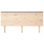 Cabecero de cama madera maciza de pino 164x6x82,5 cm de , Cabeceros y pies de cama - Ref: Foro24-819180, Precio: 61,19 €, Des...