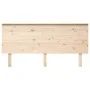 Solid pine wood bed headboard 164x6x82.5 cm by , Headboards and footboards - Ref: Foro24-819180, Price: 60,33 €, Discount: %