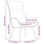 Sillón de relax de tela gris oscuro de , Sillones - Ref: Foro24-341072, Precio: 101,26 €, Descuento: %