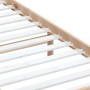 Estructura de cama individual pequeña madera maciza 75x190 cm de , Camas y somieres - Ref: Foro24-3100549, Precio: 82,76 €, D...