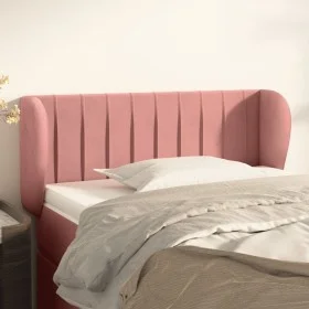 Cabecero de terciopelo rosa 83x23x78/88 cm de , Cabeceros y pies de cama - Ref: Foro24-3117417, Precio: 43,68 €, Descuento: %