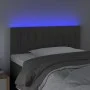 Dark gray velvet headboard with LED 80x5x78/88 cm by , Headboards and footboards - Ref: Foro24-3121881, Price: 36,52 €, Disco...