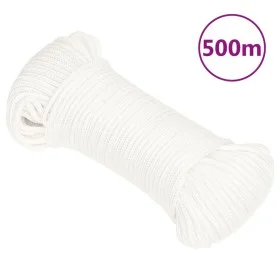 Cuerda de barco polipropileno blanco intenso 3 mm 500 m de , Sogas y cuerdas metálicas - Ref: Foro24-152538, Precio: 33,80 €,...