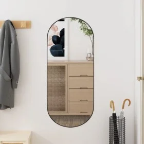 Oval glass wall mirror 30x70 cm by , Mirrors - Ref: Foro24-350455, Price: 23,68 €, Discount: %