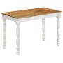 Mesa de comedor madera maciza de mango 110x60x76 cm de , Mesas de cocina y de comedor - Ref: Foro24-337839, Precio: 220,85 €,...