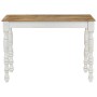 Mesa de comedor madera maciza de mango 110x60x76 cm de , Mesas de cocina y de comedor - Ref: Foro24-337839, Precio: 220,85 €,...