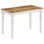 Mesa de comedor madera maciza de mango 110x60x76 cm de , Mesas de cocina y de comedor - Ref: Foro24-337839, Precio: 220,85 €,...