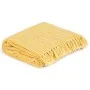 Manta de algodón amarillo mostaza 220x250 cm de vidaXL, Mantas - Ref: Foro24-133763, Precio: 53,40 €, Descuento: %