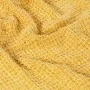 Manta de algodón amarillo mostaza 220x250 cm de vidaXL, Mantas - Ref: Foro24-133763, Precio: 53,40 €, Descuento: %