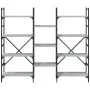 Estantería madera de ingeniería gris Sonoma 160x28,5x136,5 cm de , Librerías y estanterías - Ref: Foro24-838876, Precio: 100,...