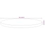 Tablero de mesa redondo madera maciza de acacia Ø50x2,5 cm de , Tableros para mesas - Ref: Foro24-370048, Precio: 45,10 €, De...