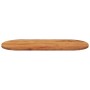 Tablero de mesa ovalado madera maciza de acacia 110x50x3,8 cm de , Tableros para mesas - Ref: Foro24-370097, Precio: 84,43 €,...