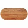 Oval table top solid acacia wood 90x40x2.5 cm by , Table tops - Ref: Foro24-370083, Price: 43,61 €, Discount: %