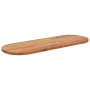 Tablero de mesa ovalado madera maciza de acacia 110x40x3,8 cm de , Tableros para mesas - Ref: Foro24-370095, Precio: 66,08 €,...